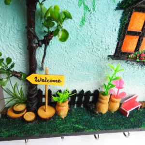 3D Miniature Sweet Home Key holder