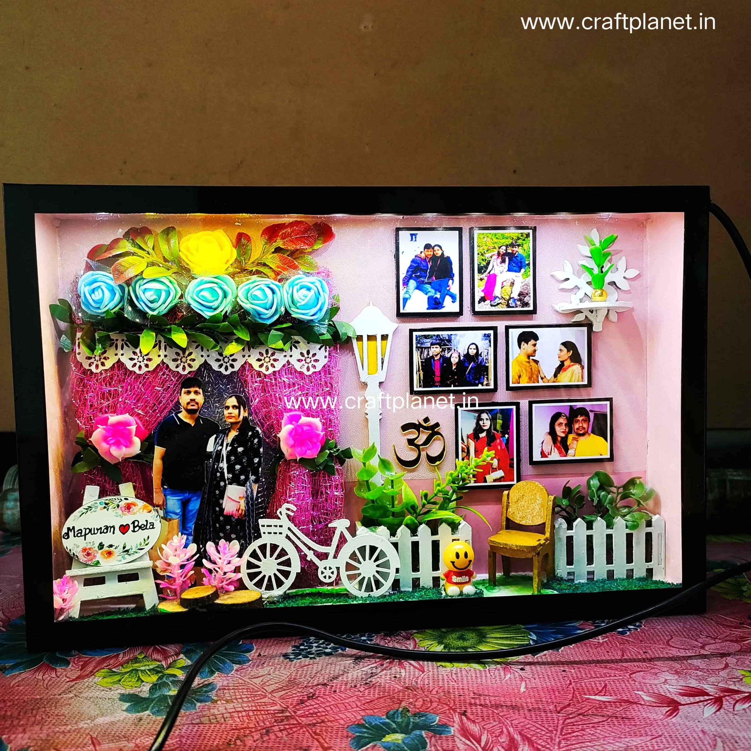 Customised Miniature box – wedding Gifts- Photo Frame