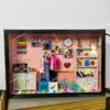 Miniature frame box With Led Light - Customized Photo frame 3d Anniversary Gift Shadow box %count(title) - 3d Miniature Photo frame