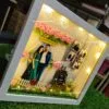 3D Miniature Photo Frame with light - Customised Anniversary / Wedding Gift %count(title) - miniature photo frame 7