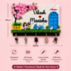 3d Miniature frame garden setup Customized Key holder Name plate - Anniversary, Wedding Gift %count(title) - craftplanet 2