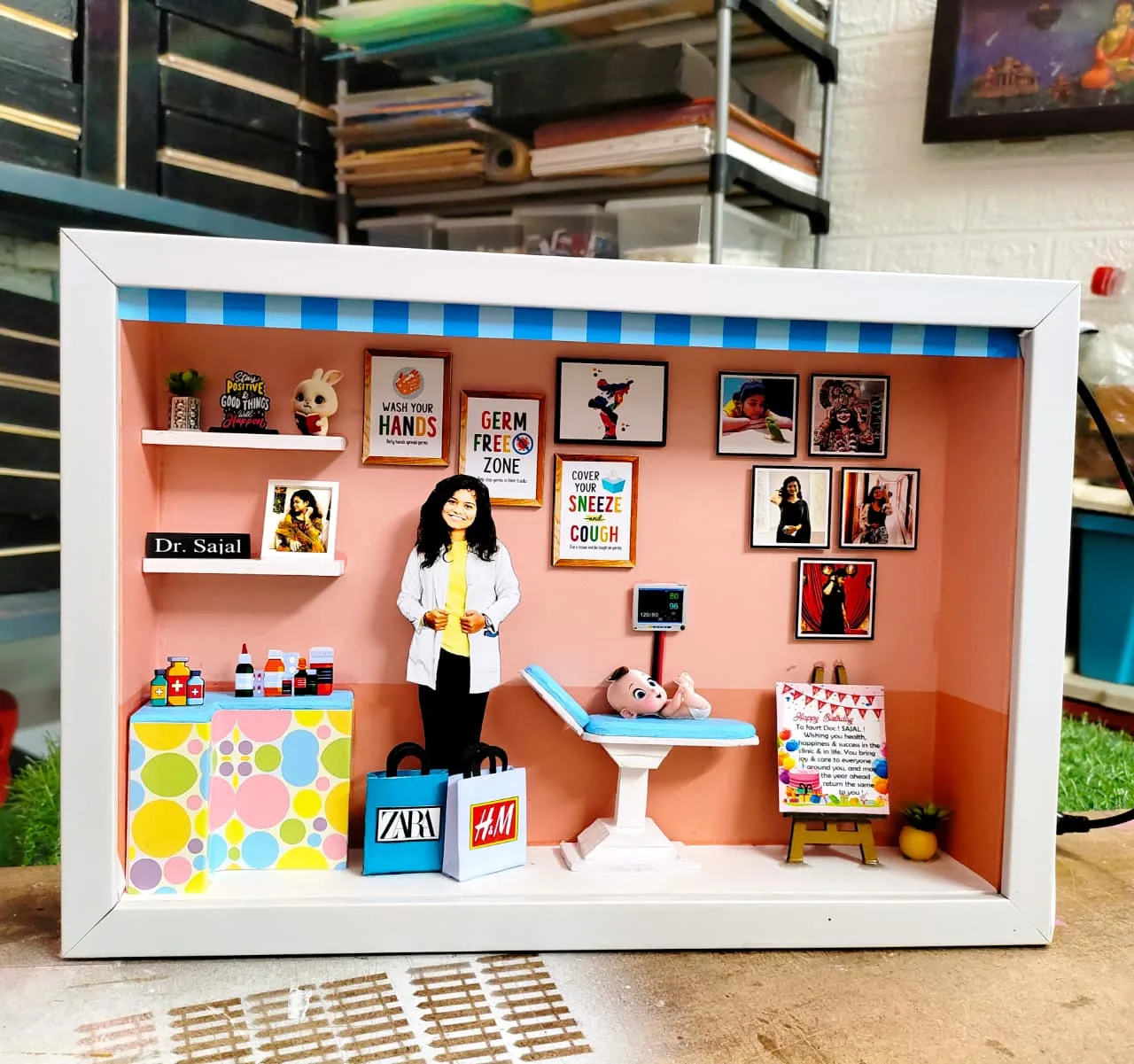 Home %count(title) - miniature frame shadow box craft planet 2