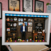 3D MINIATURE FRAME ,shadow box, birthday anniversary craft planet