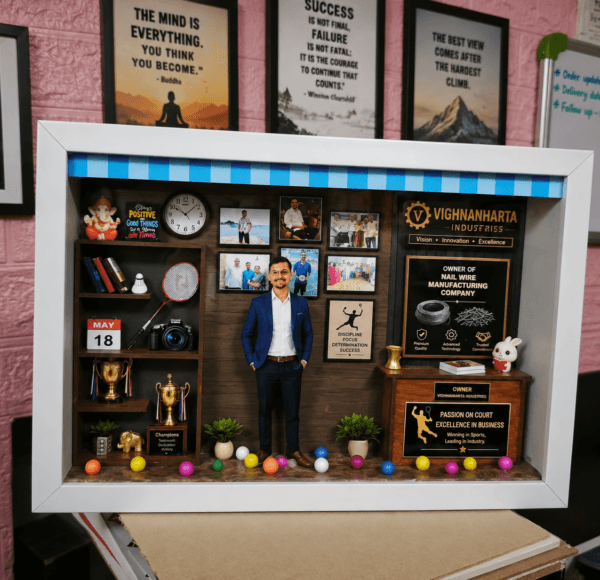 3D MINIATURE FRAME ,shadow box, birthday anniversary craft planet