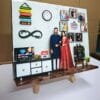 3d Miniature Photo frame Customized gift shadow box Craftplanet 11