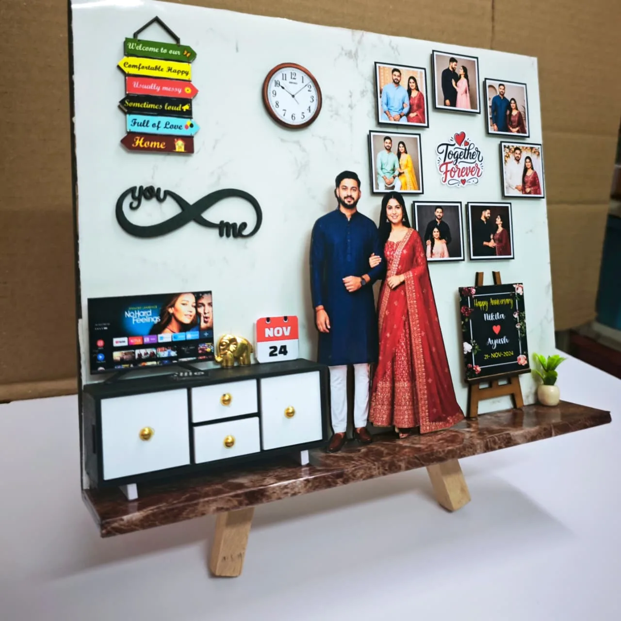 3d Miniature Photo frame Customized gift shadow box Craftplanet 11
