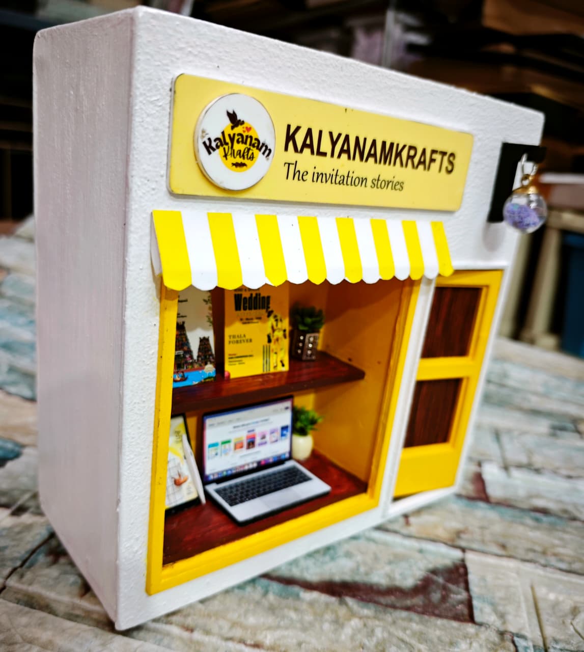 3D Miniature Shop Model | Customized Shop Replica Gift