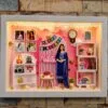 3D Miniature Birthday Customized Photo Frame Shadow Box %count(title) - 3d Miniature Photo frame Customized gift shadow box Craftplanet 21