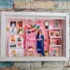 3D Miniature Birthday Customized Photo Frame Shadow Box %count(title) - 3d Miniature Photo frame Customized gift shadow box Craftplanet 24