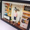 3D Miniature Living Room Customized Photo Frame Shadow Box %count(title) - 3d Miniature Photo frame Customized gift shadow box Craftplanet 6