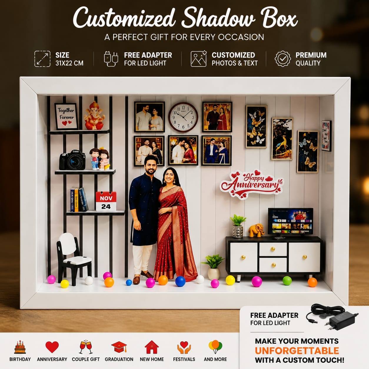 3d miniature frame