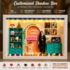 Personalized 3D Miniature Photo Frame Shadow Box Gift 5