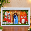 3D Miniature Anniversary & Wedding Photo Frame Shadow Box with LED Light | 43×25 cm %count(title) - 3D miniature anniversary photo frame,