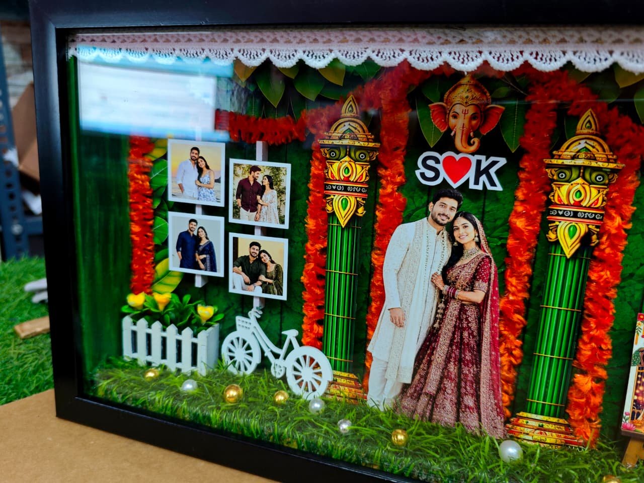 anniversary wedding miniature photo frame 2