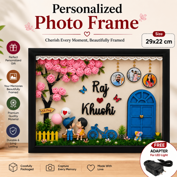 CRAFT PLANET MINIATURE PHOTO FRAME 3D SHADOW BOX (2)